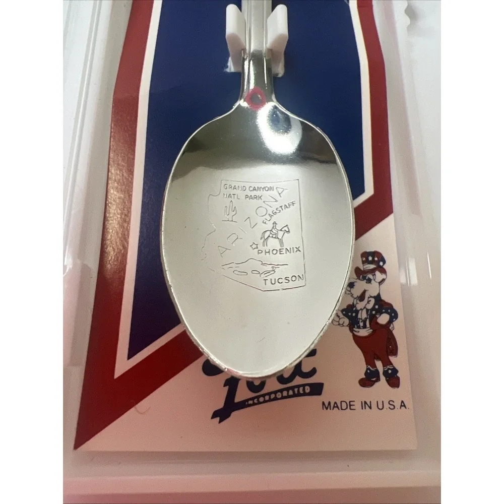 Vintage Fort Inc Grand Canyon National Park‎ Arizona Souvenir Spoon Made USA